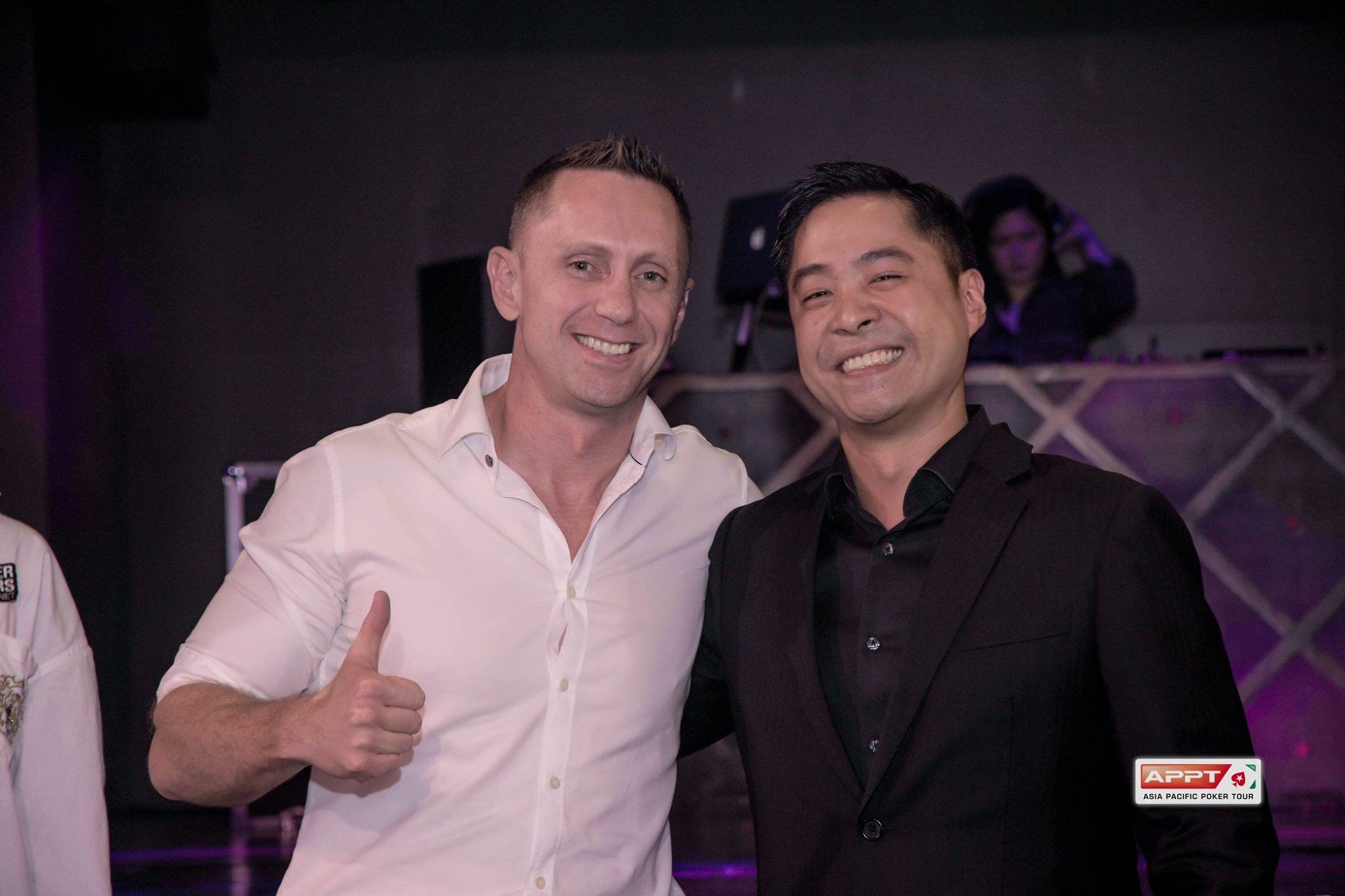 Fred Leung and Mark Blake - Photo PokerStars