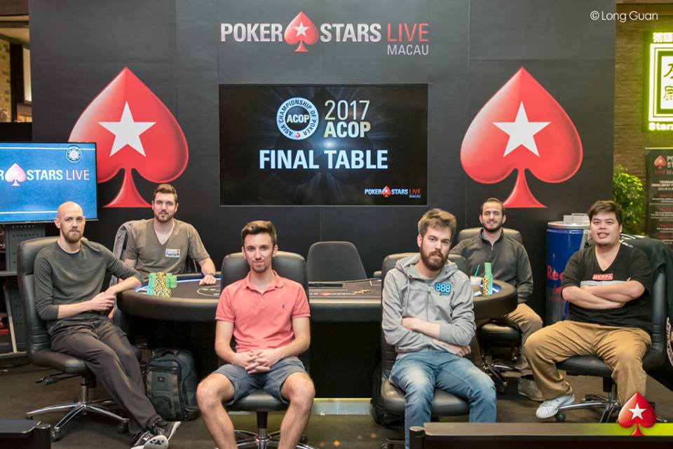 Final Table - Phot Long Guan Courtesy of PokerStars