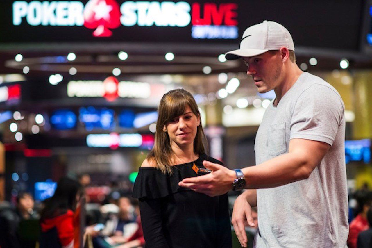 Alex Foxen and Kristen Photo PokerStars Live Macau