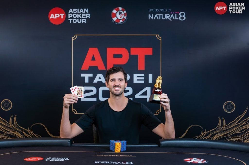 Justin Saliba wins the APT Taipei 2024 Hyper Turbo High Roller