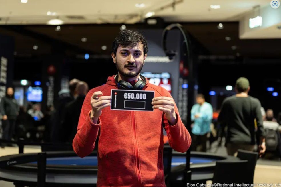 Kartik Ved pulls 50K at EPT Paris Mystery Bounty