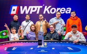 WPT Korea 2024 Main Event is down to its Final Nine