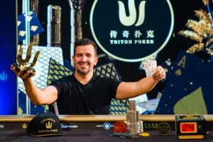 Champion Andras Nemeth 2022 Triton Cyprus EV01 50K NLH 6 Handed Day 2 Giron 8JG6630