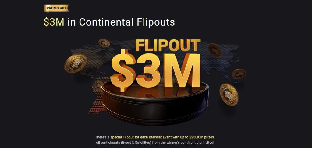 2024 WSOP Online Continental Flipouts