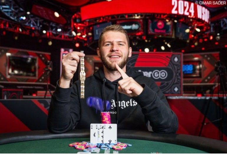 Daniel Perkusic at 2024 WSOP