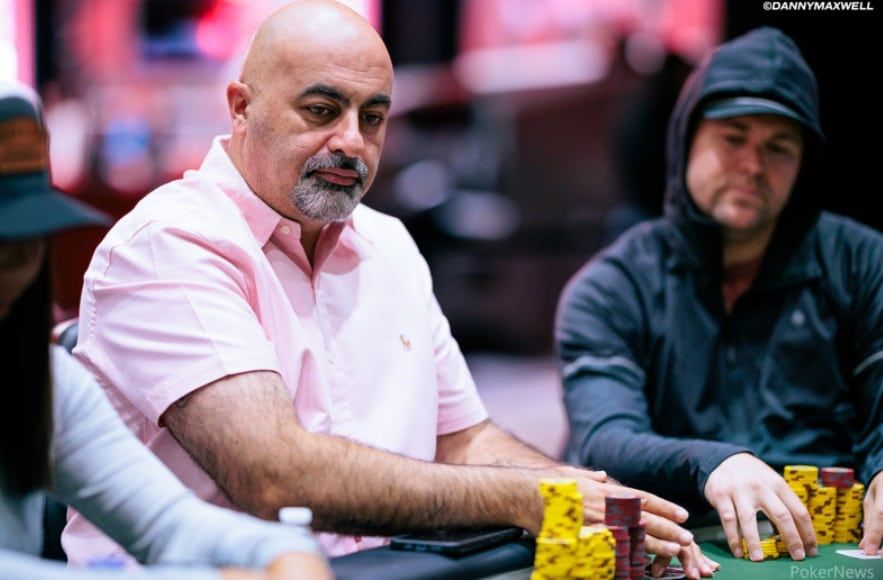 Arash Ghaneian at 2024 WSOP