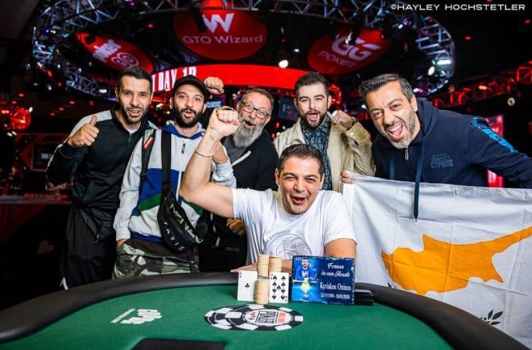 Georgios Skarparis at 2024 WSOP