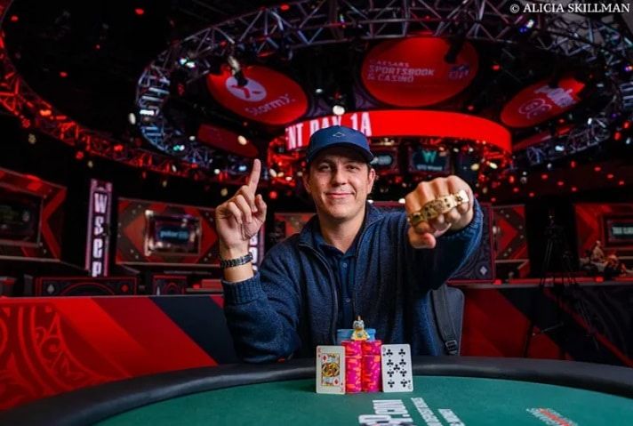 Matthew Lambrecht at 2024 WSOP