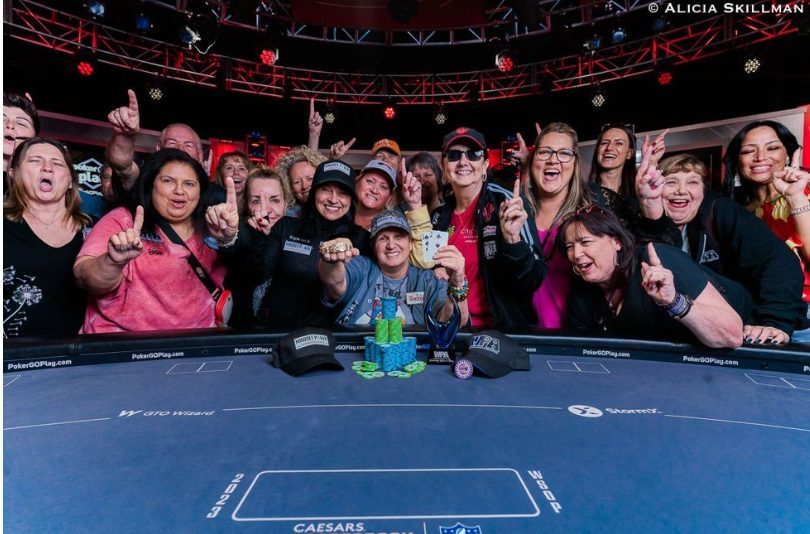 Tamar Abraham at WSOP Ladies Event