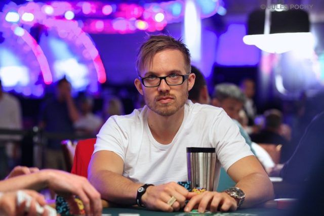 Martin Jacobson playing poker