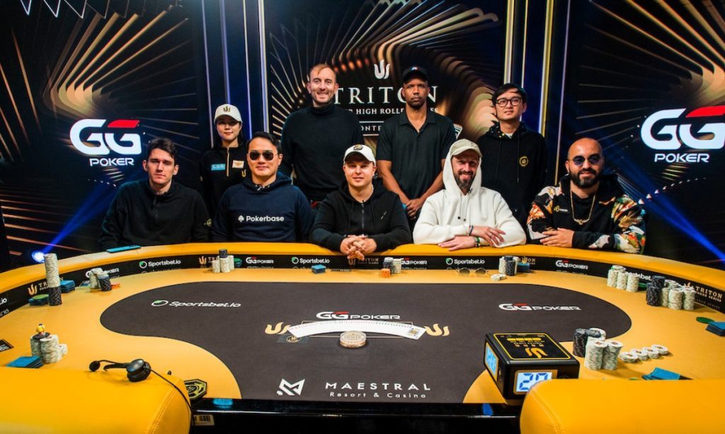 Triton Montenegro Main Event final table