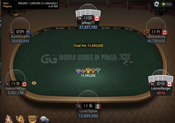 WSOPC Ring Event #16: PLO MAIN EVENT