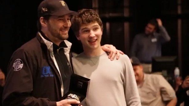 Phil Hellmuth and his Son Philip Hellmuth III