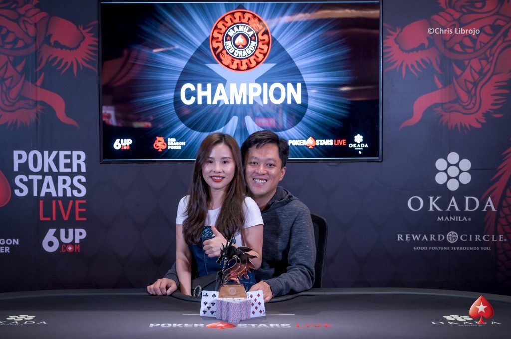 DeepStack Freezeout winner Chris Chong