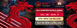 Red Dragon Poker Tour Jeju 2024 opens with Korea Poker Cup highlight