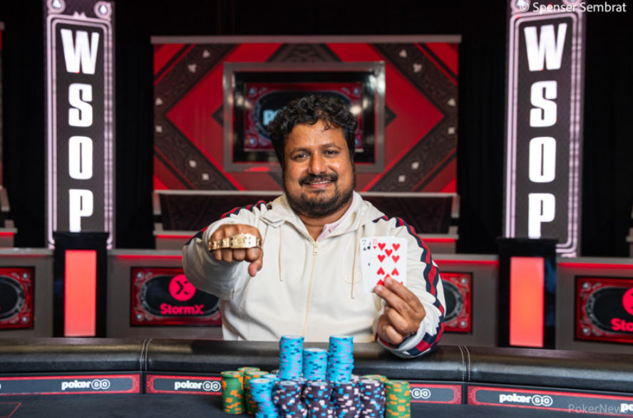 Santhosh Suvarna wins at 2024 WSOP