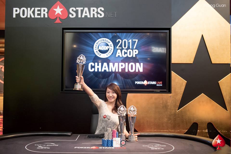 Celina Lin - Photo Long Guan Courtesy of PokerStars