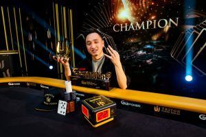 Champion Webster Lim 2023 Triton Monte Carlo SHRS EV10 25K GG Millions Live Day 2 Giron JG85447