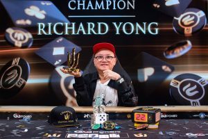 Champion Richard Yong 2023 Triton Cyprus SHRS EV15 25K Short Deck 2B Final Table Giron 7JG0264