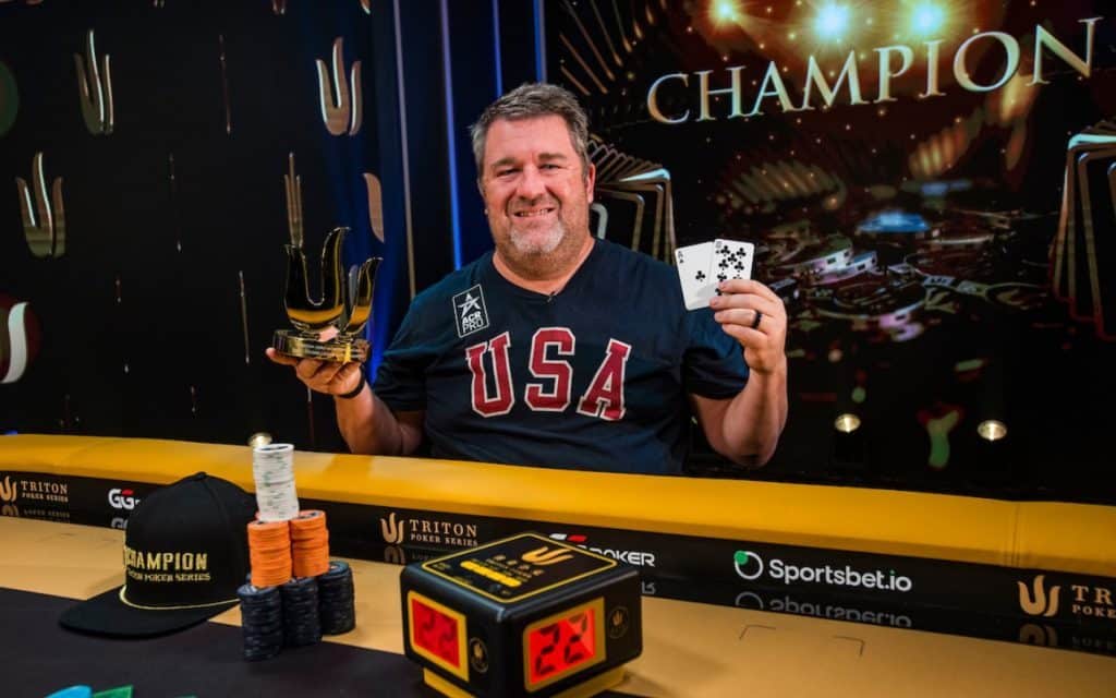 Chris Moneymaker at Triton