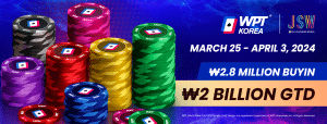 WPT Korea Main Event at Jeju Shinhwa World