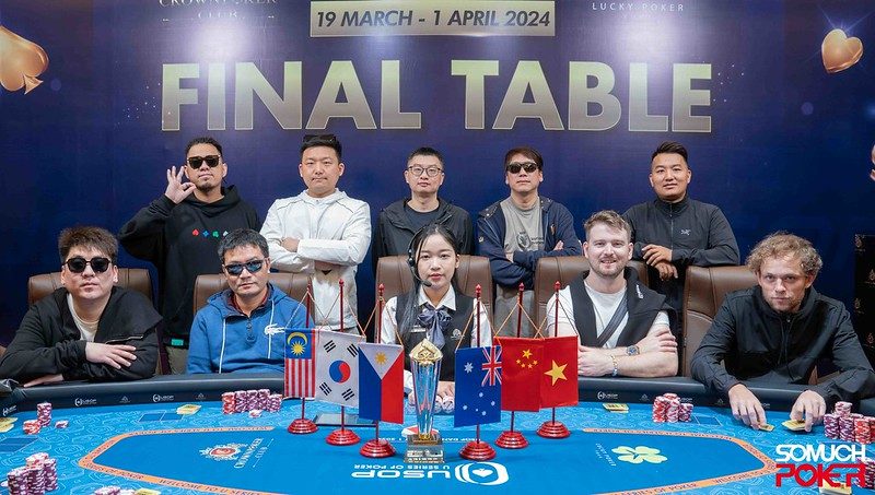 USOP Danang 2024 High Roller Championship final 9 players