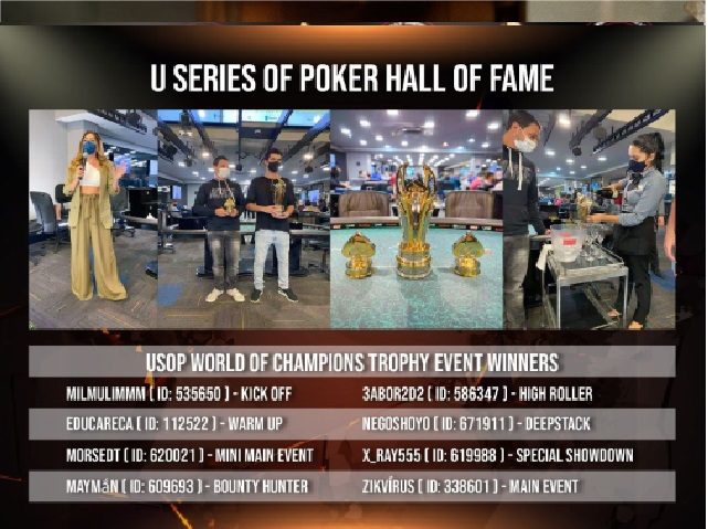 U Series of Poker (USOP) - World of Champions III is a tournament that could change your life