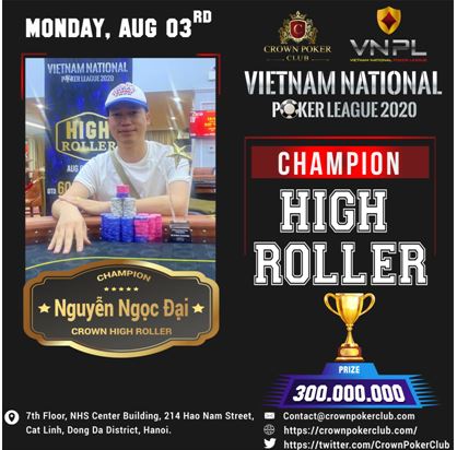 vietnam national poker league high roller champion