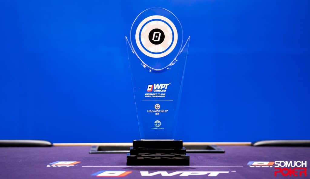 WPT Cambodia Championship Trophy