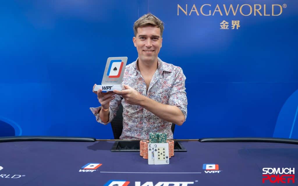 Max Menzel at WPT Cambodia