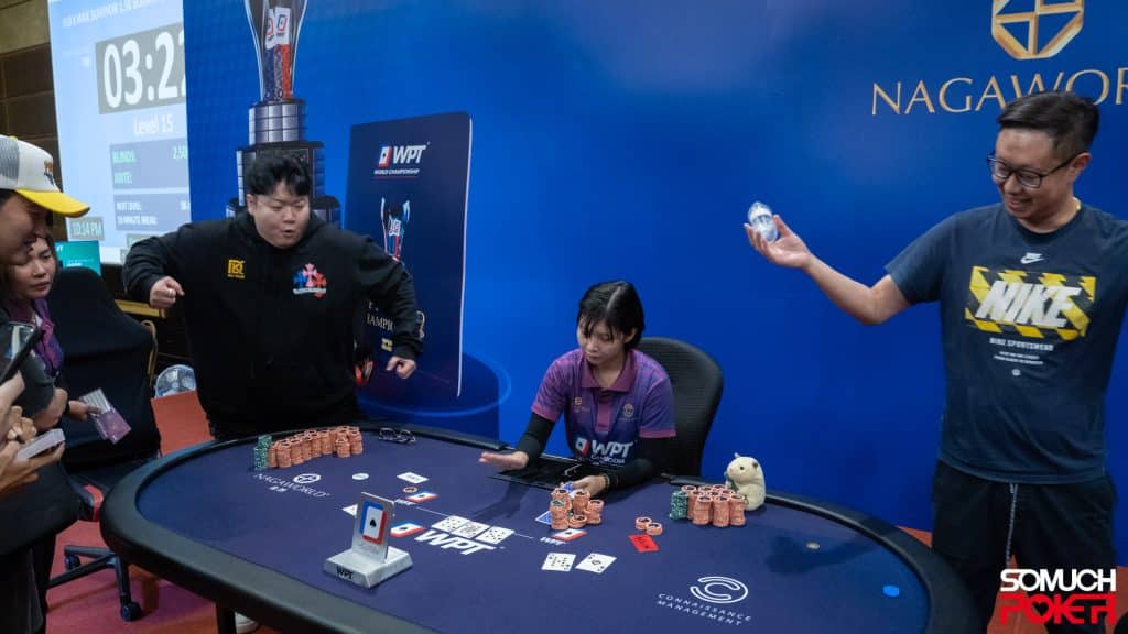 Seongho Cho at WPT Cambodia