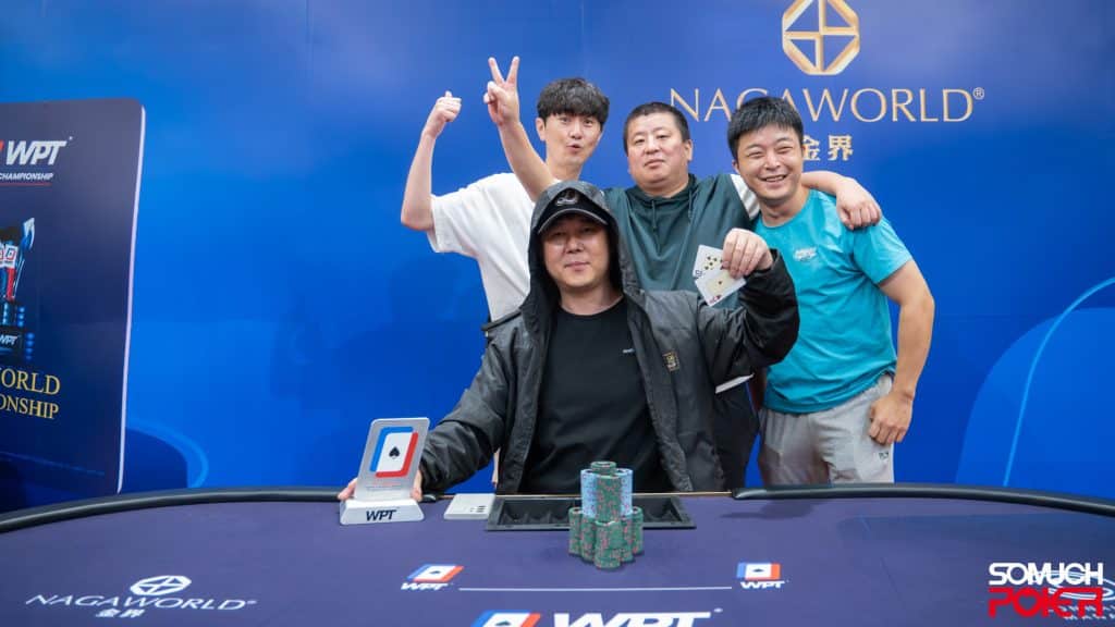 Seonggwon Kim at WPT Cambodia