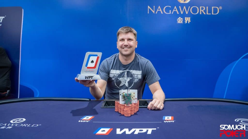 Daniel Stancer at WPT Cambodia