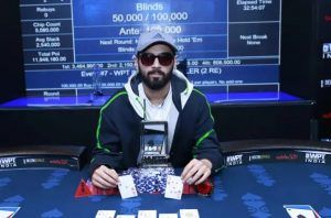 1aYasheel Doddanavar Wins WPT India 100K High Roller