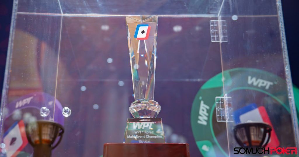 wpt korea main event trophy