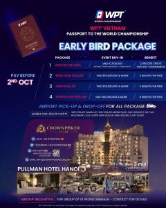 early bird deal Sep 19