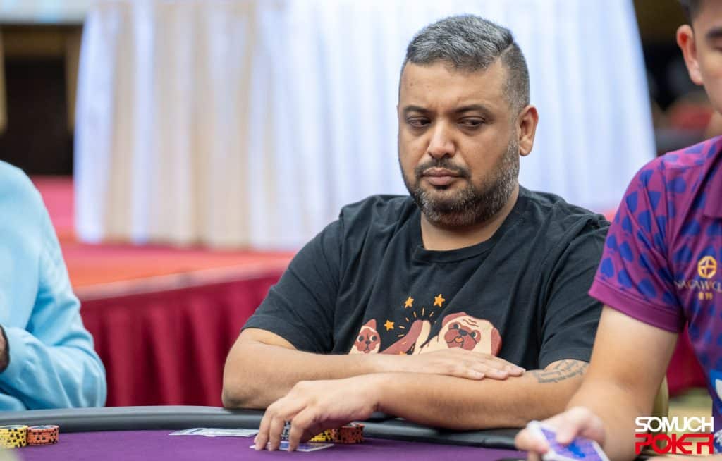 Dhaval Mudgal at WPT Cambodia