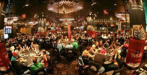 The Crown Melbourne poker room