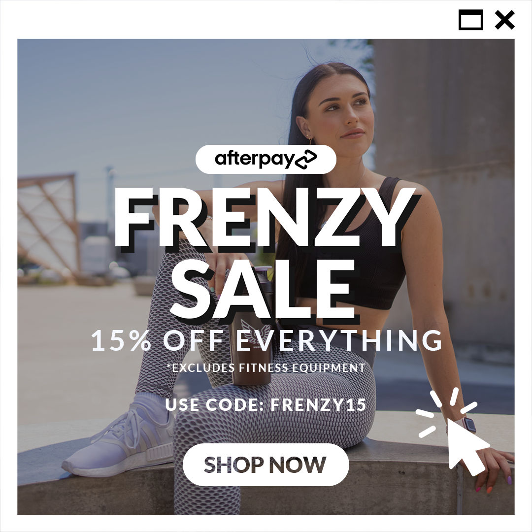 Afterpay fitness equipment sale