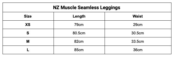 NZ Muscle Seamless Leggings