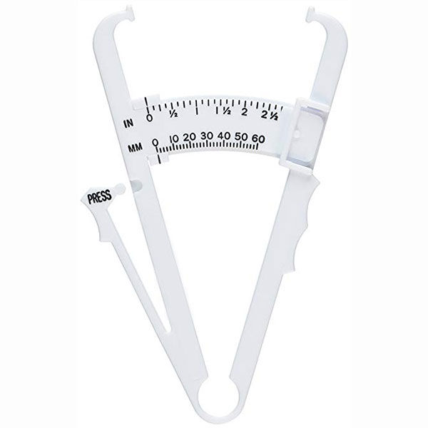 Measuring Tape and Body Fat Caliper for Analyzer (Black) by MEDca