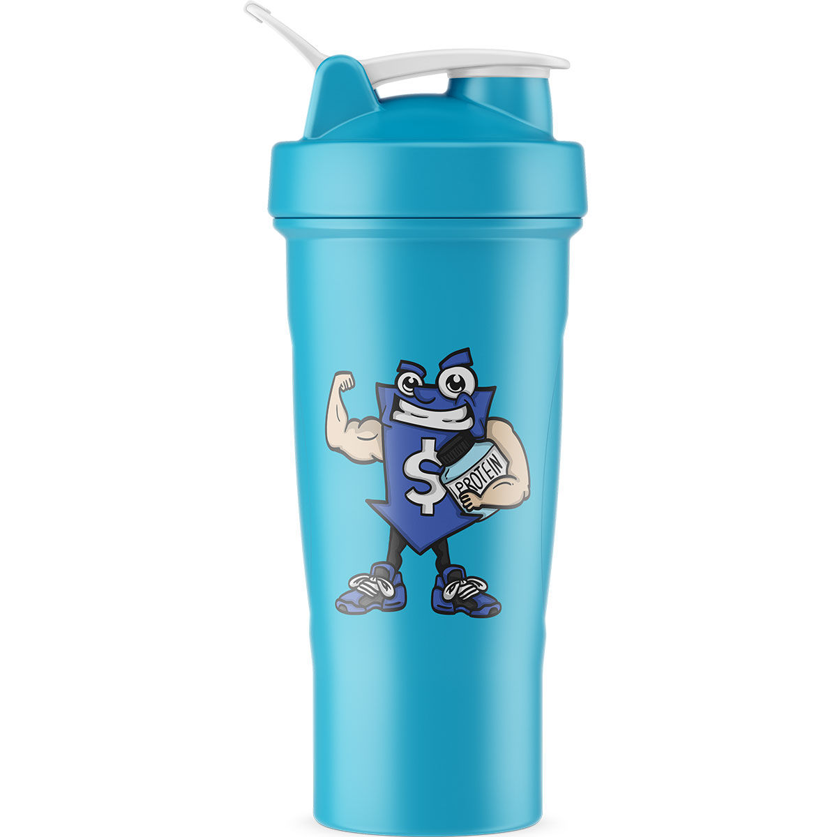 Wild Accessories 600ml Quality Protein Shaker Bottle - Sports