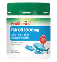 Healtheries Fish Oil 1000mg - 200 Capsules