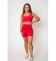 NZ Muscle Seamless Ribbed Bra Top