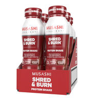 Musashi Shred & Burn RTD - 6 pack