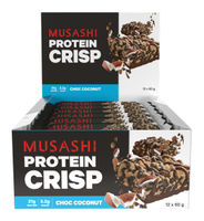 Musashi Protein Crisp Bars