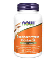 Now Foods Saccharomyces Boulardii 60 Capsules