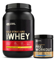 Optimum Nutrition 100% Whey 2Lb + GS Pre-Workout STACK