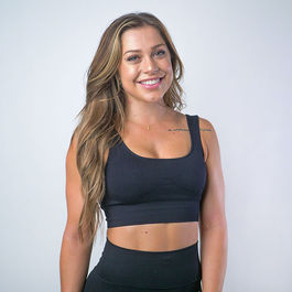 NZ Muscle Summer Seamless Crop Tee