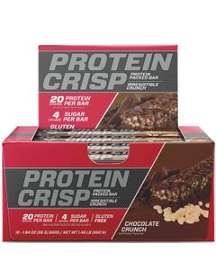 BSN Protein Crisp Bars - box of 12